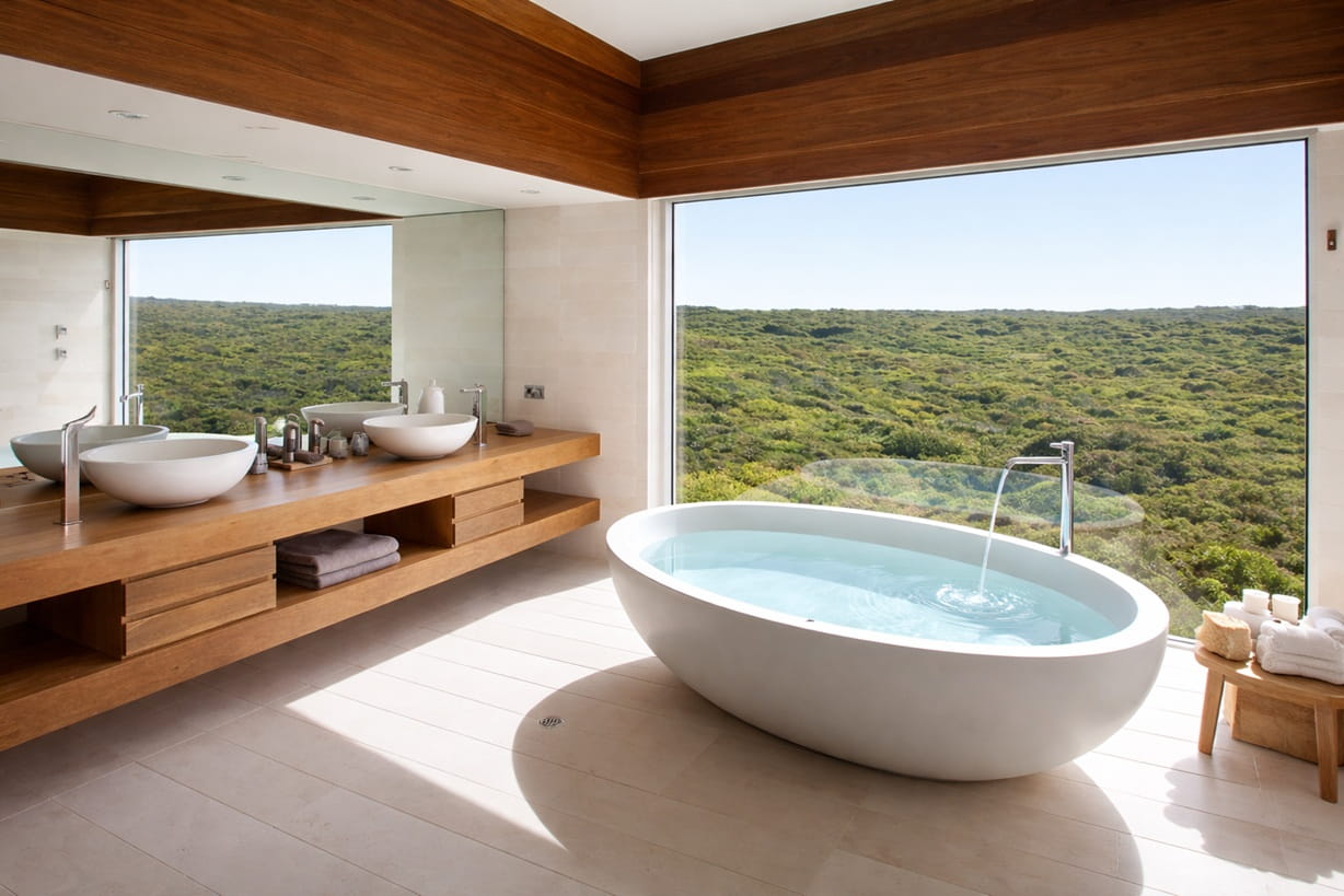 Hospitality bathtub specification image for hotel bathroom design and premium guest suites